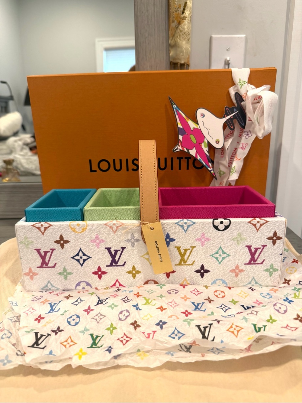 Louis Vuitton X Murakami 2025 Multicolor Robert Toolbox- NWT